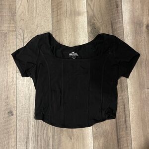 Hollister corset baby tee